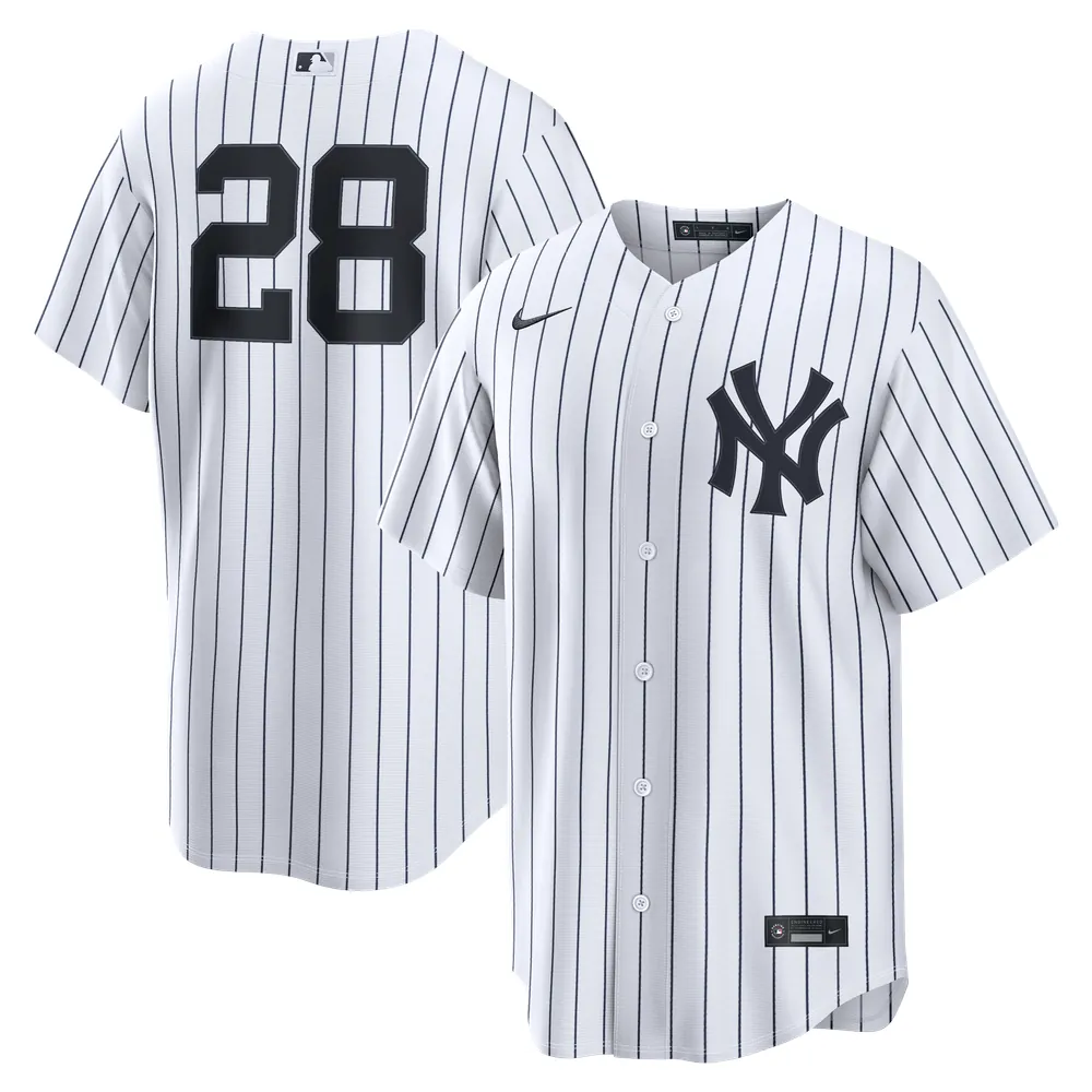 Austin Wells New York Yankees Nike Home Replica Jersey - White
