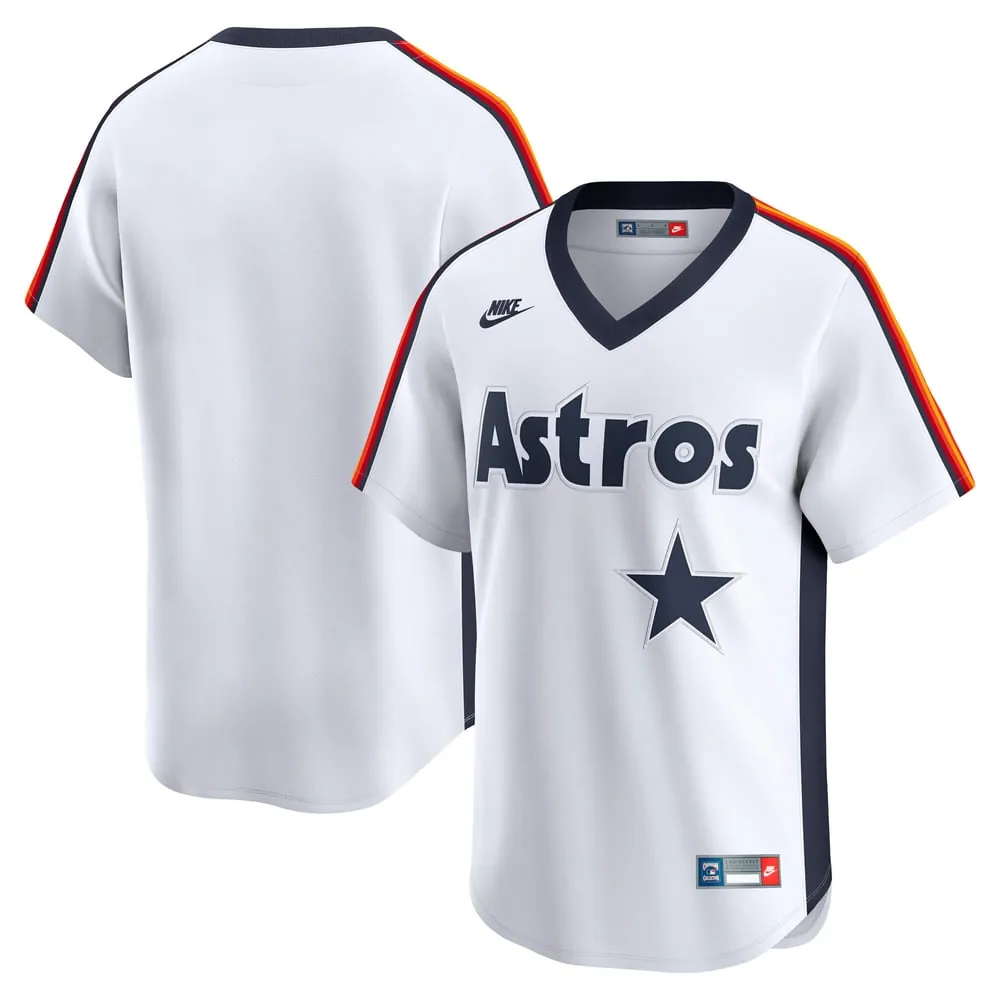 Houston Astros Nike Cooperstown Collection Limited Jersey - White