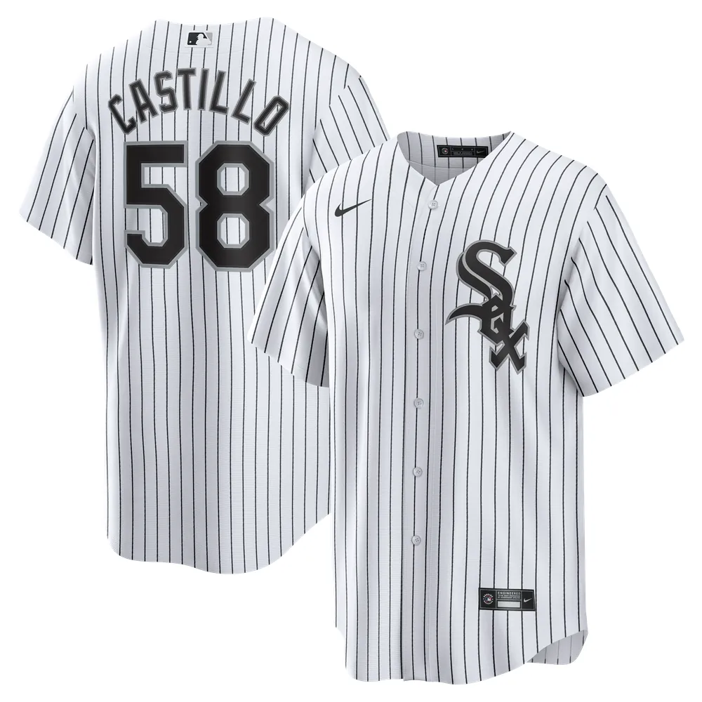 Luis Castillo Chicago White Sox Nike Home Replica Jersey - White