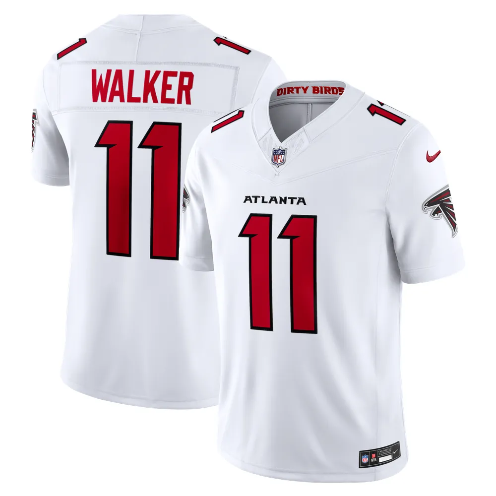 Jalon Walker Atlanta Falcons Nike Vapor F.U.S.E. Stitched Limited Jersey - White