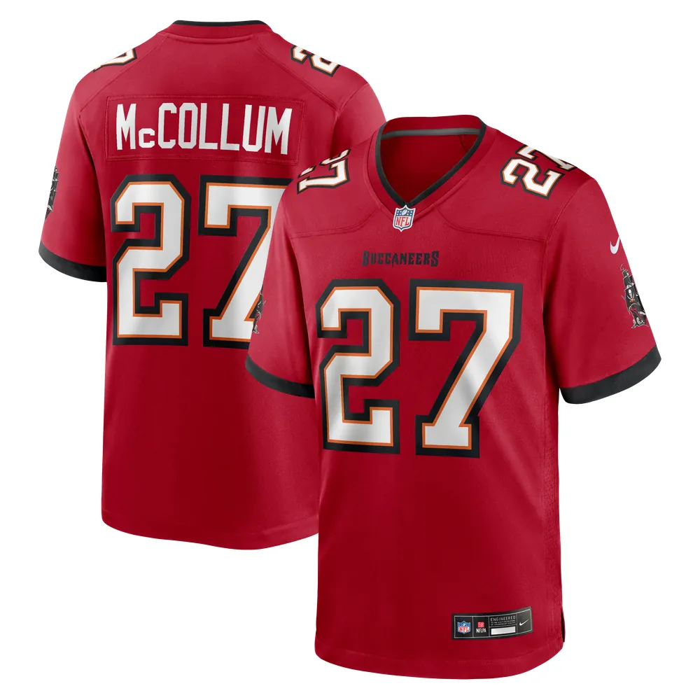 Zyon McCollum Tampa Bay Buccaneers Nike Game Player Jersey - Red