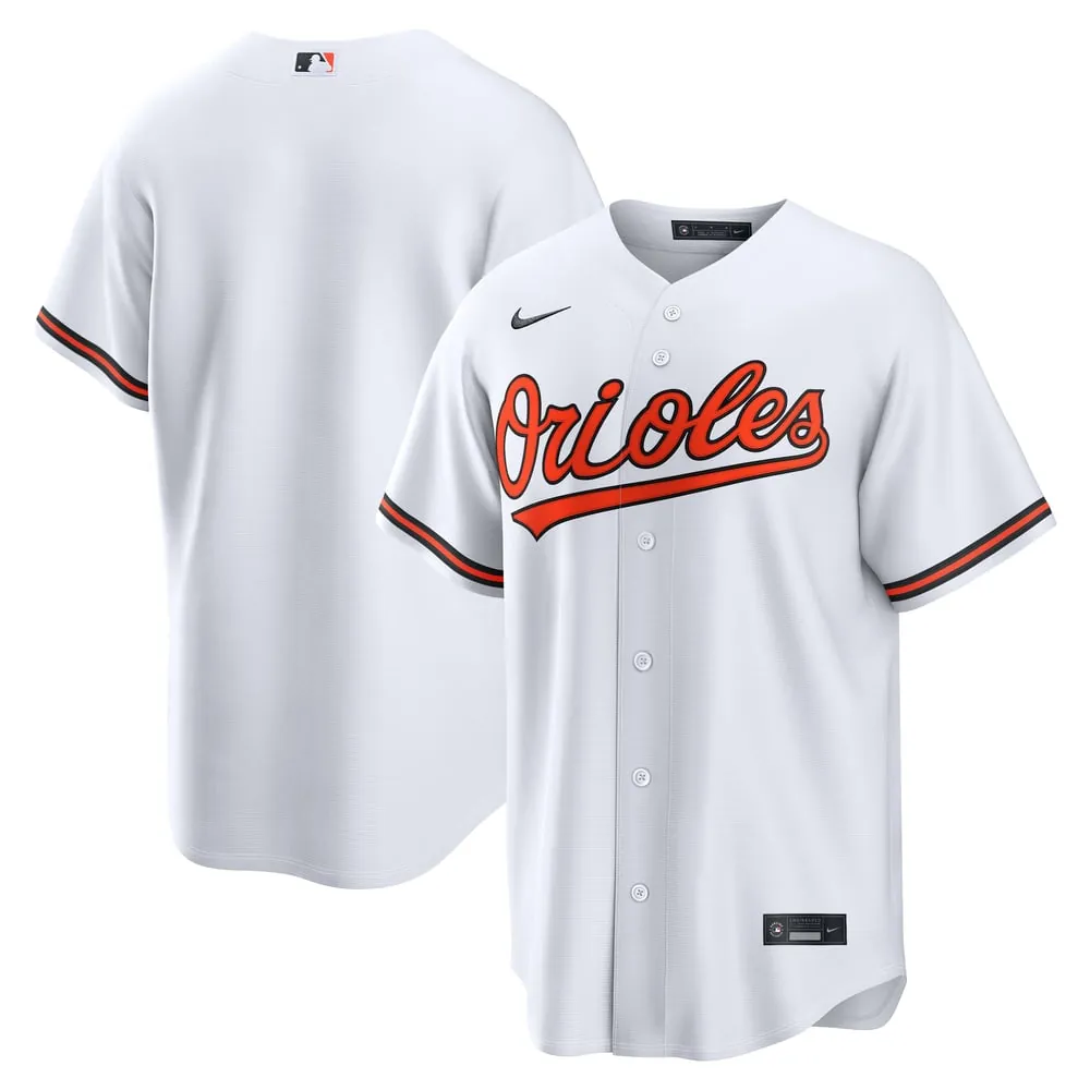 Baltimore Orioles Nike Home Replica Jersey - White