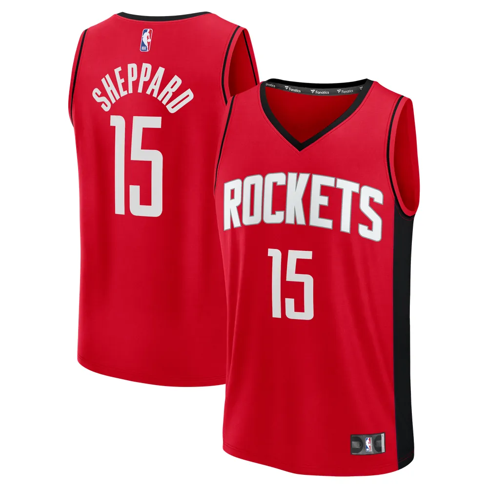 Reed Sheppard Houston Rockets Fanatics Fast Break Replica Jersey - Icon Edition - Red