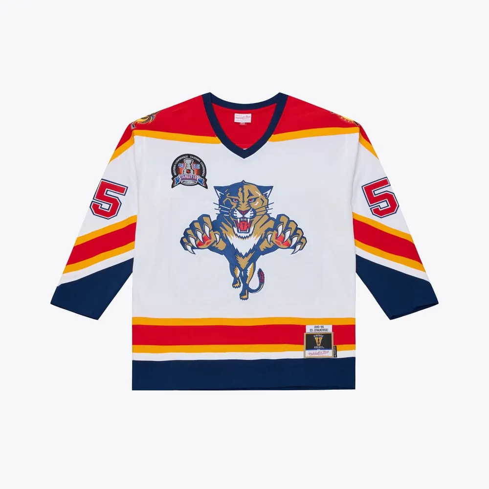 Ed Jovanovski Florida Panthers Mitchell & Ness 1996 Power Play Jersey - White