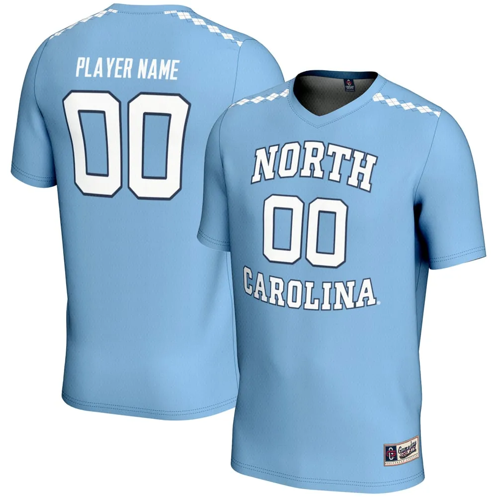 North Carolina Tar Heels GameDay Greats Unisex NIL Pick-A-Player Women's Lacrosse Lightweight Jersey - Carolina Blue
