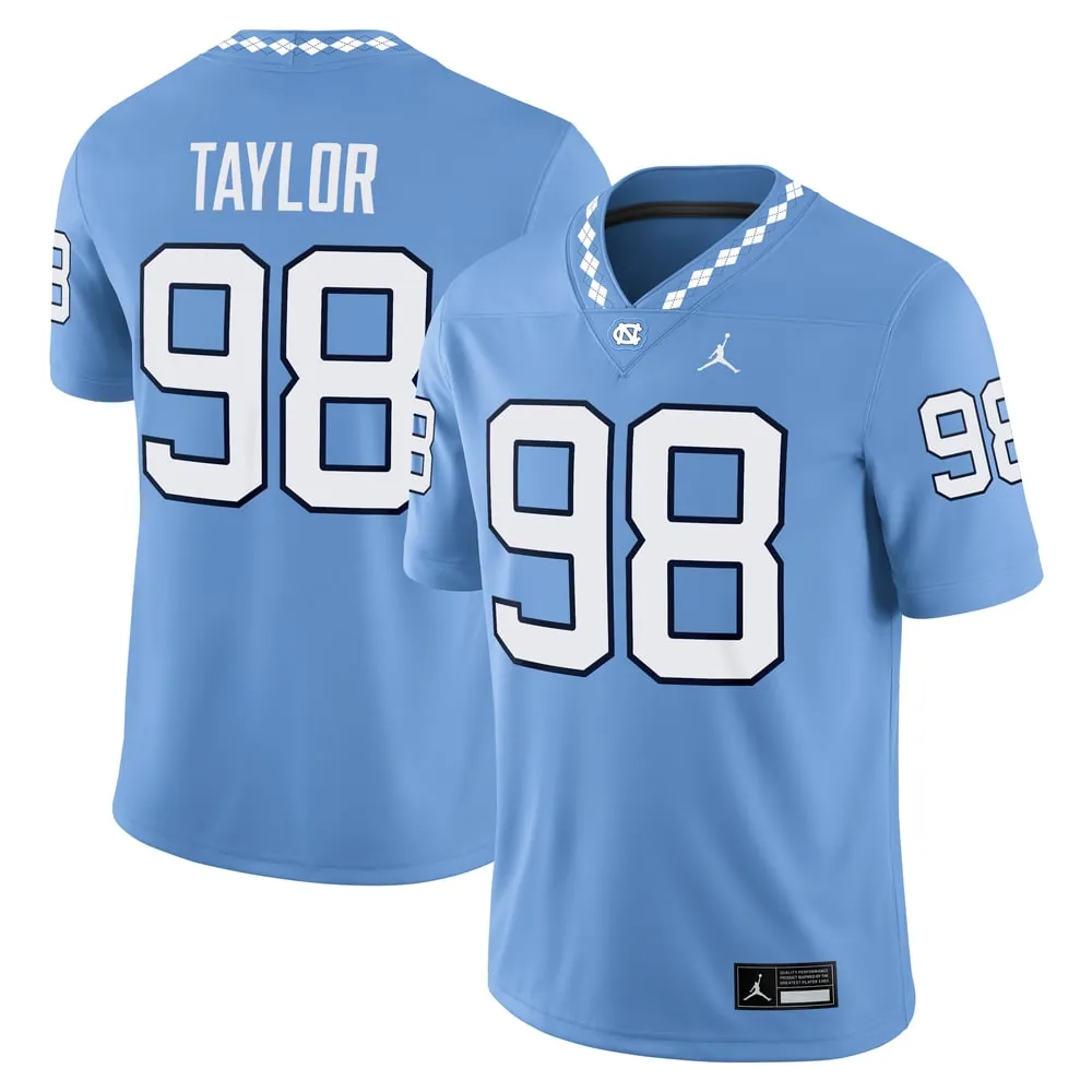 Lawrence Taylor North Carolina Tar Heels Jordan Brand Alumni Home Game Jersey - Carolina Blue