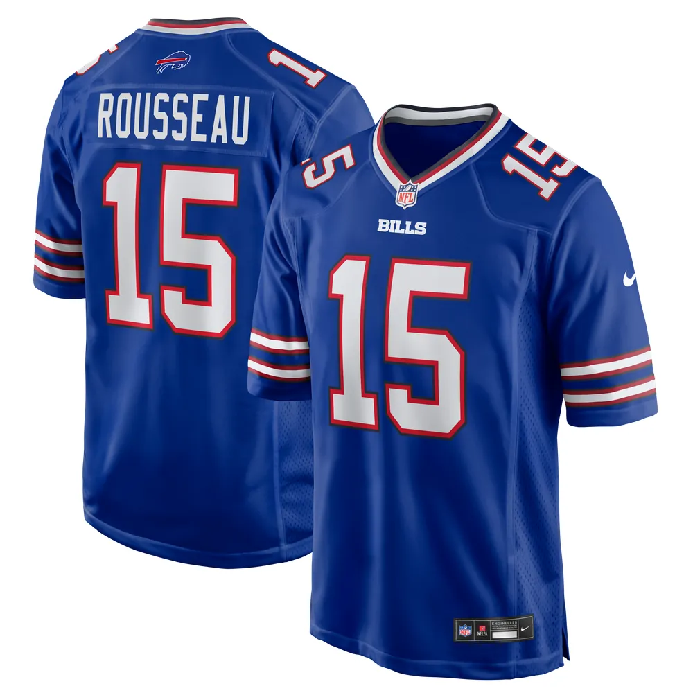 Gregory Rousseau Buffalo Bills Nike Team Game Jersey - Royal