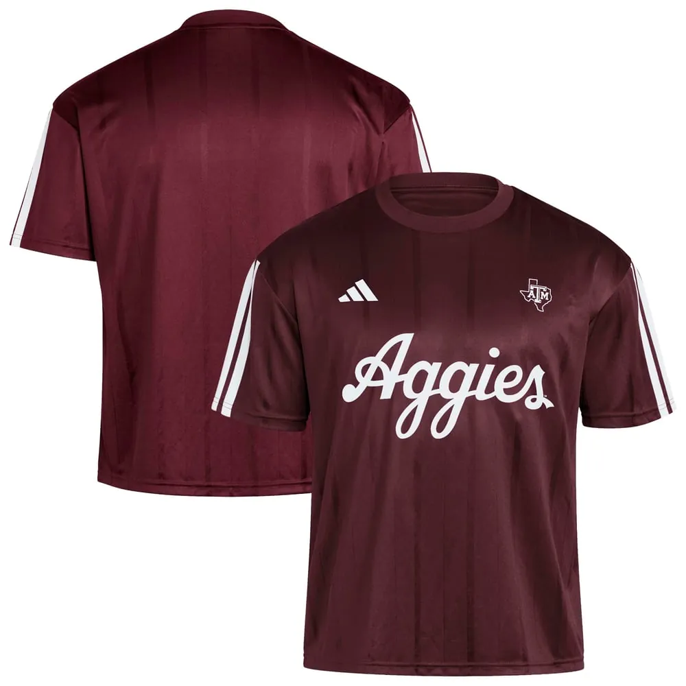 Texas A&M Aggies adidas Soccer Fashion Jersey - Maroon