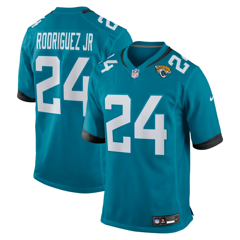 Chris Rodriguez Jr. Jacksonville Jaguars Nike Team Game Jersey - Teal