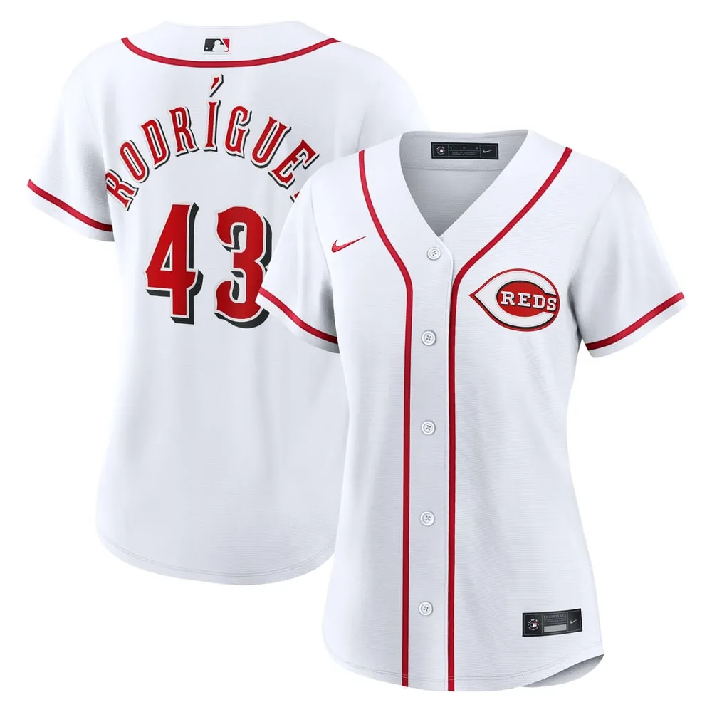 Héctor Rodríguez Cincinnati Reds Nike Women's Home Replica Jersey - White